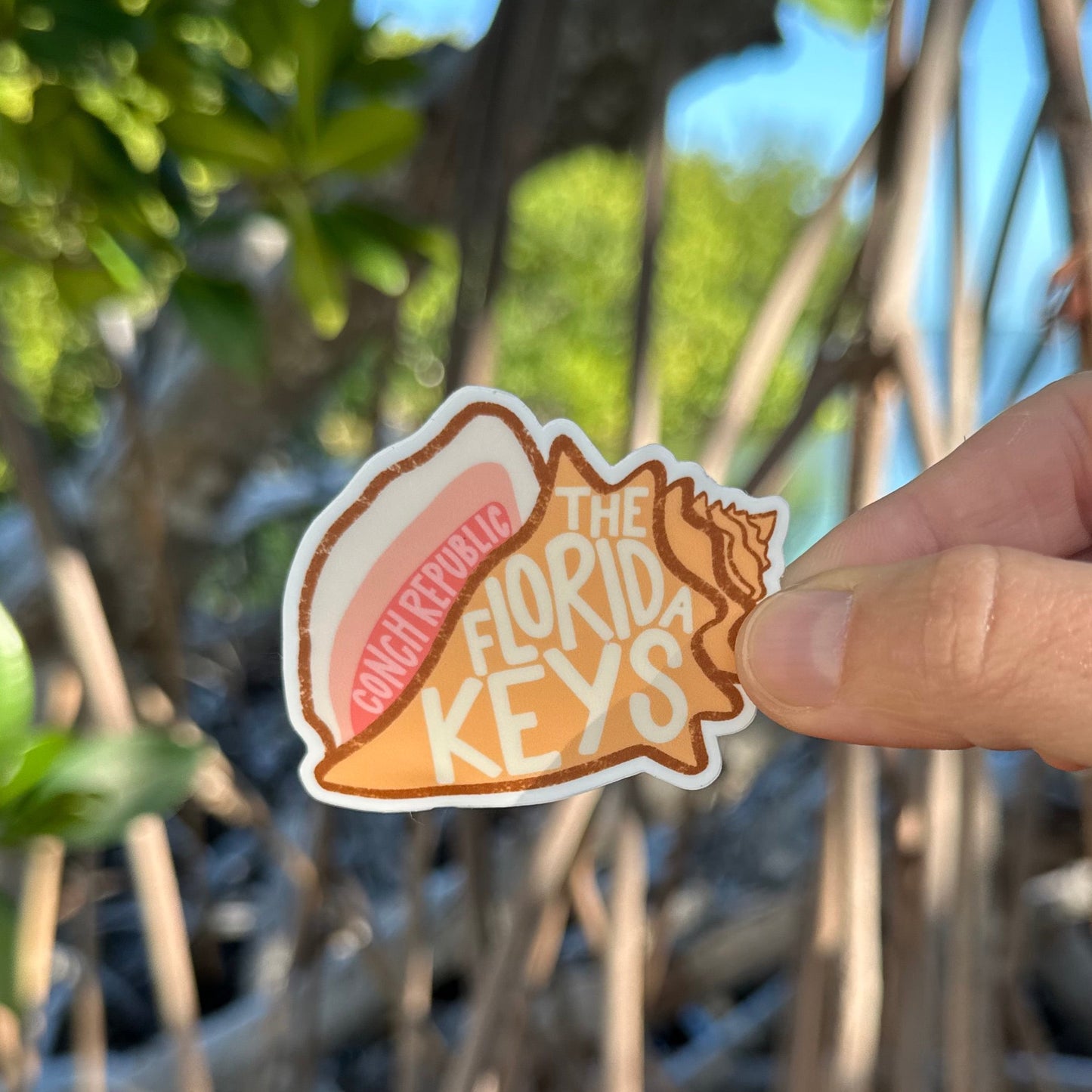 Conch Shell Sticker