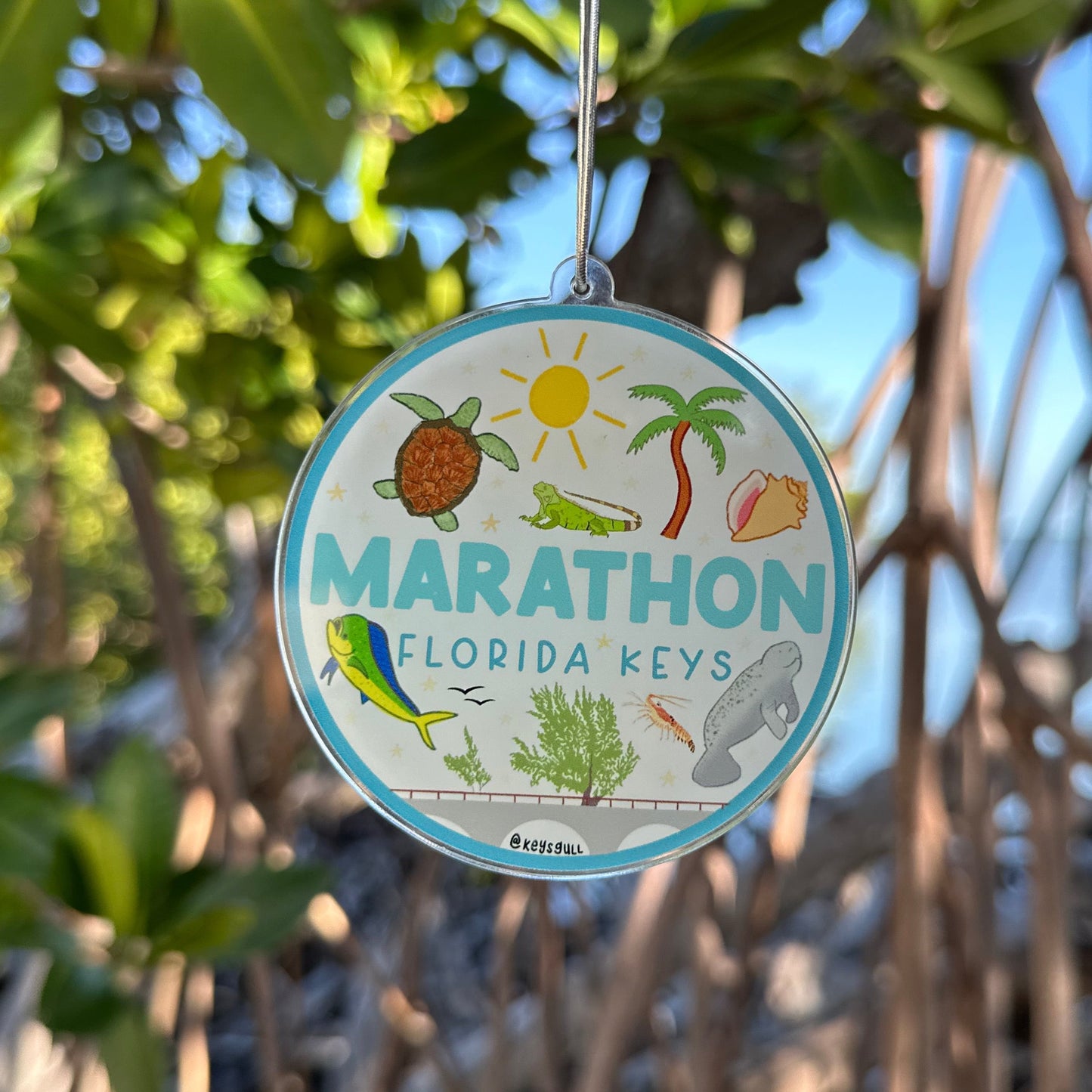 Marathon Ornament