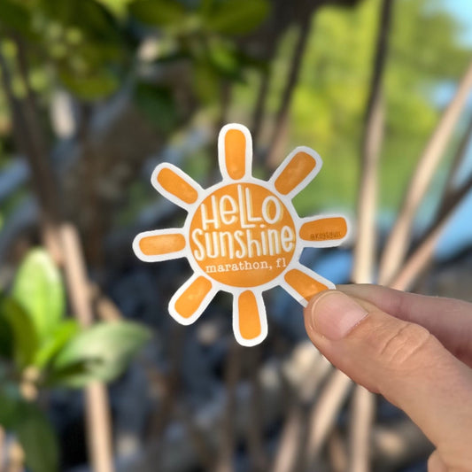 Hello Sunshine Sticker