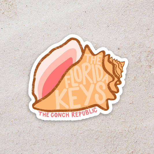 Conch Shell Sticker