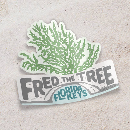 Fred the Tree Sticker