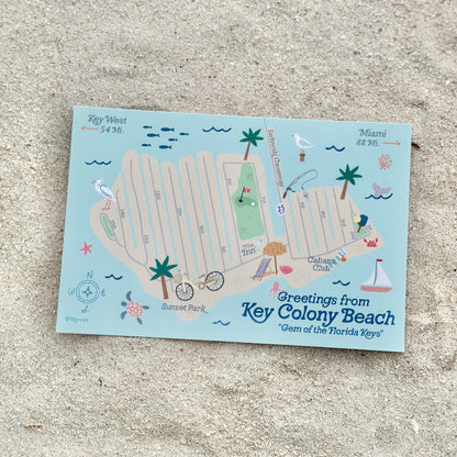 Greetings from Key Colony Beach Postcard