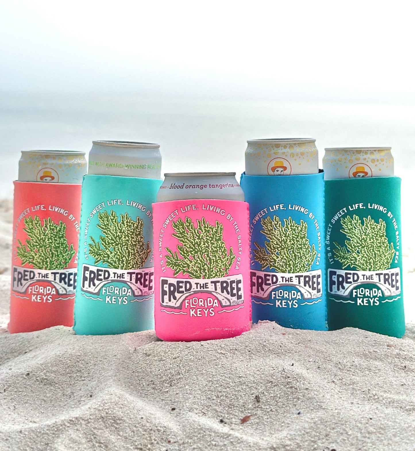 Fred the Tree Sweet Life Koozie