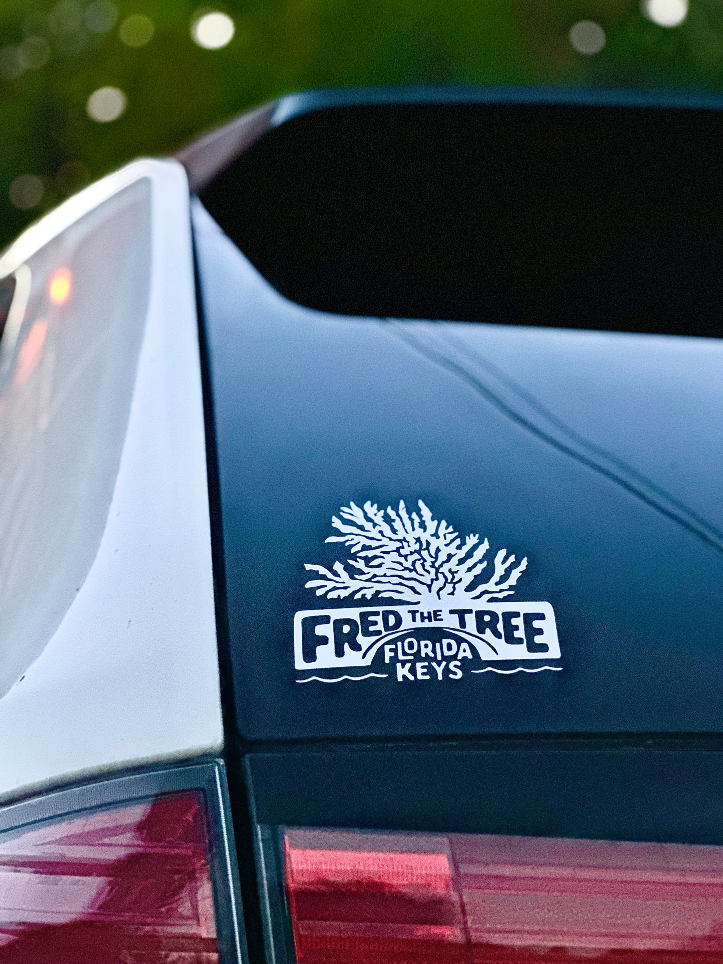 Car Decal - Fred the Tree