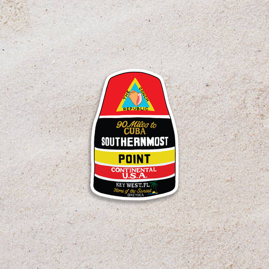 Southernmost Point Sticker