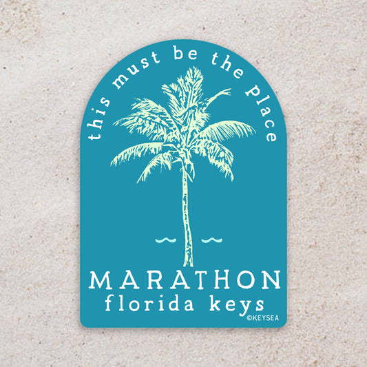 This Must Be the Place Marathon Sticker